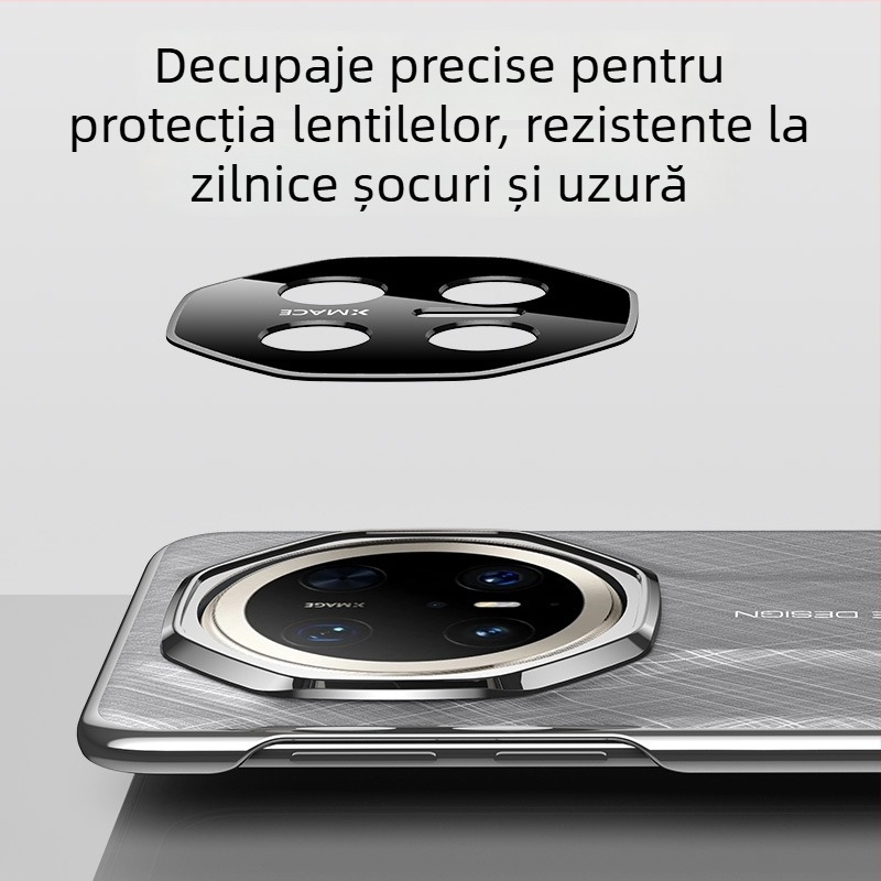 Carcasă Gold Silk Silver Brocade pentru Huawei Mate70 Pro și Honor Magic7 – Totul într-unul, Material PC, presare la cald, disipare a căldurii, rezistență la uzură, protecție la cădere