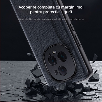 Carcasă pentru Glory Magic5 Pro, piele artificială, presare la cald, protecție la șocuri, antiamprentare