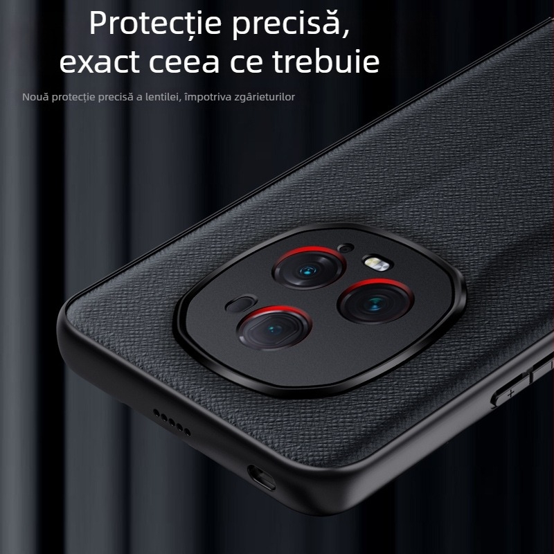 Carcasă pentru Glory Magic5 Pro, piele artificială, presare la cald, protecție la șocuri, antiamprentare