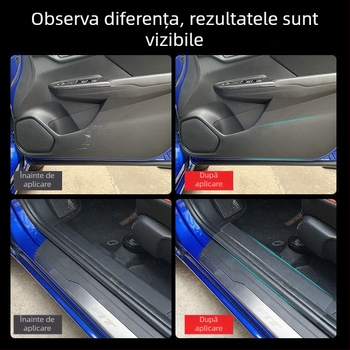 Autocolant complet pentru mașină cu folie de protecție transparentă anti-zgâriere și montaj Magnetic