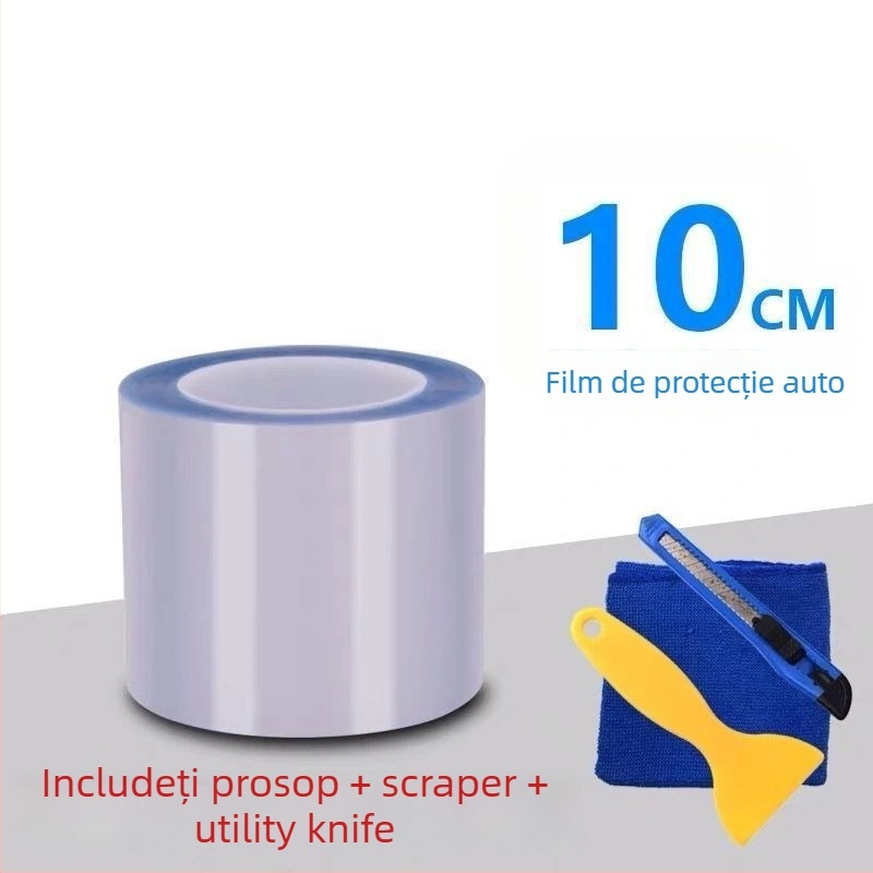 Autocolant complet pentru mașină cu folie de protecție transparentă anti-zgâriere și montaj Magnetic
