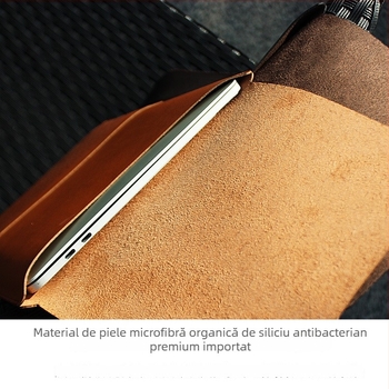 Geantă internă pentru MacBook Pro/Air — piele sintetică, liner bag, Kapok bay