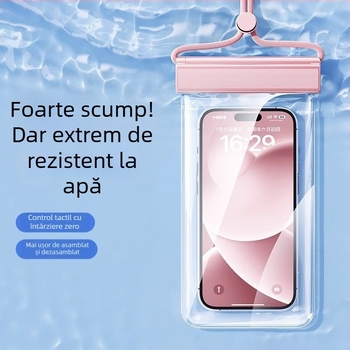 Geantă impermeabilă pentru telefon pentru scufundări — material EVA, țesătură din nailon, geantă de apă pentru activități în aer liber