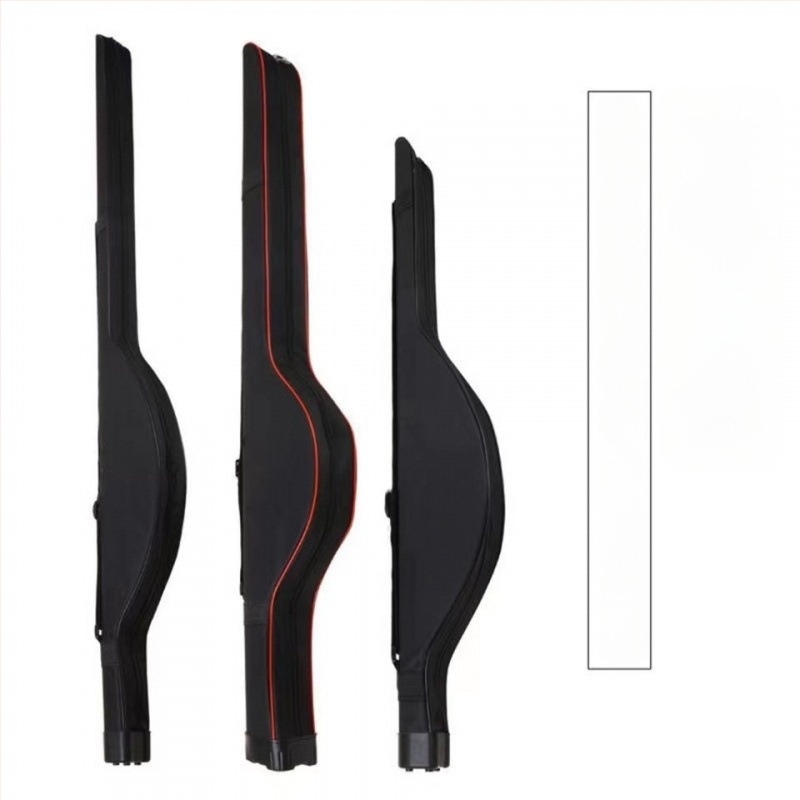 Geantă PVC pentru undițe de pescuit, capacitate mare, curea crossbody/umar, stil rucsac, compartiment detașabil pentru tambur