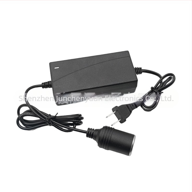 Adaptor de alimentare 12V 5A pentru brichetă auto – potrivit pentru aspiratoare auto, pompe de aer, frigidare, electrocasnice și monitorizarea pompelor de apă