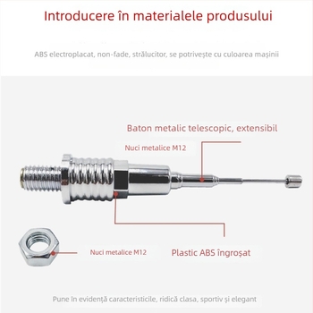 Decor portbagaj pentru motocicletă electrică: modificare antenă, tijă de steag extensibilă, motif șoim (GB811-2022B; Toate anotimpurile; Pentru cupluri; Material: Altul; Brand: Altul)