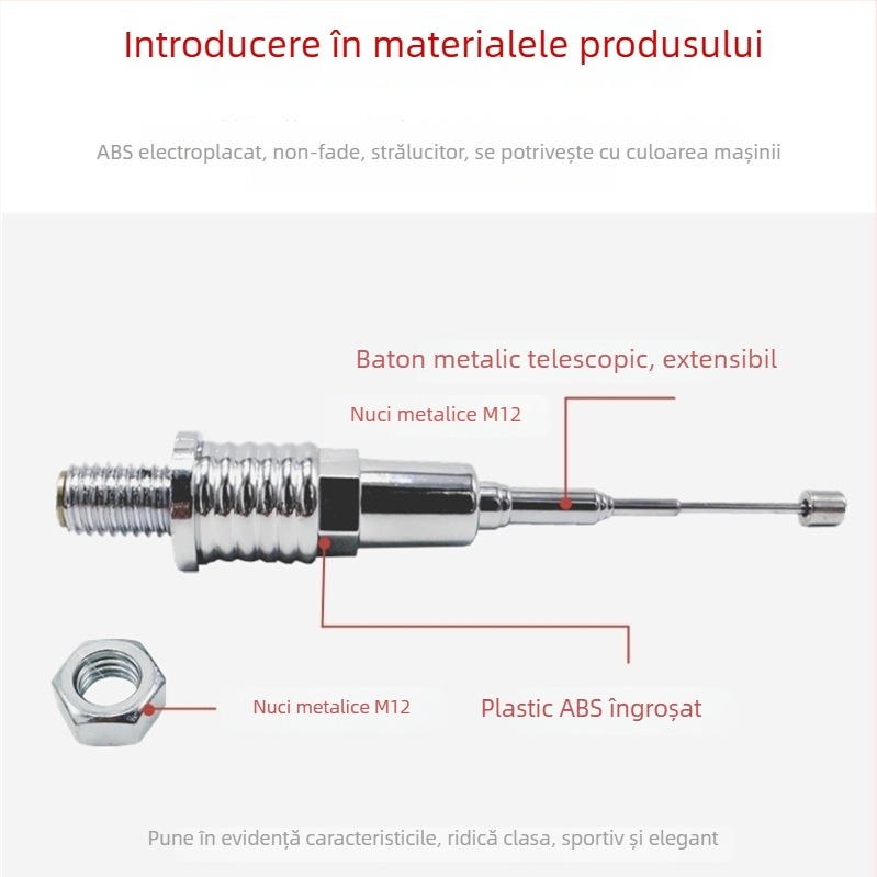 Decor portbagaj pentru motocicletă electrică: modificare antenă, tijă de steag extensibilă, motif șoim (GB811-2022B; Toate anotimpurile; Pentru cupluri; Material: Altul; Brand: Altul)