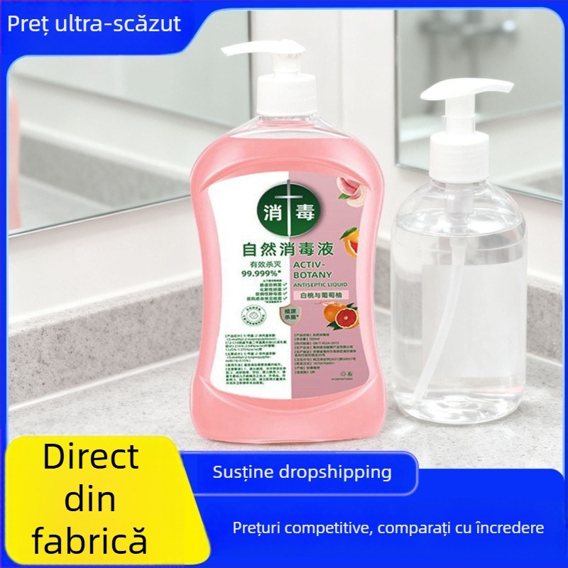 Dezinfectant natural pentru suprafețe casnice – lichid 500 ml, eliminare sigură a petelor, potrivit pentru bucătărie, baie și curățarea mașinii