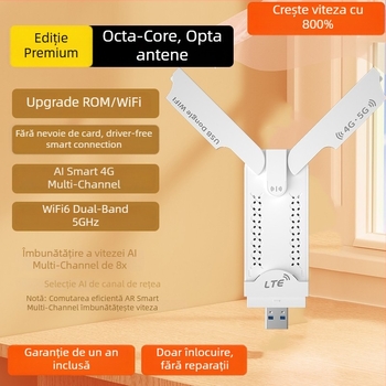 Zhilian Flying Wing Router Portabil Fără SIM – 150 Mbps, Dual-Band 2.4/5 GHz, 4G All-Netcom, 802.11n/g
