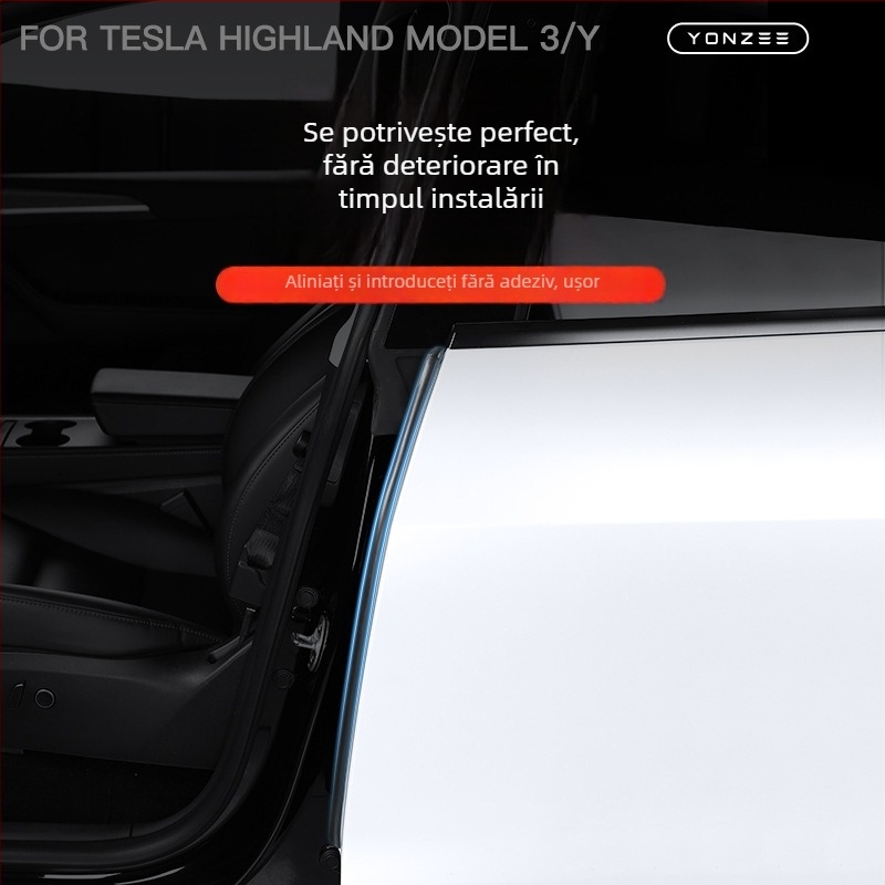 YZ etanșare fonică pentru B-pilar, compatibil Tesla