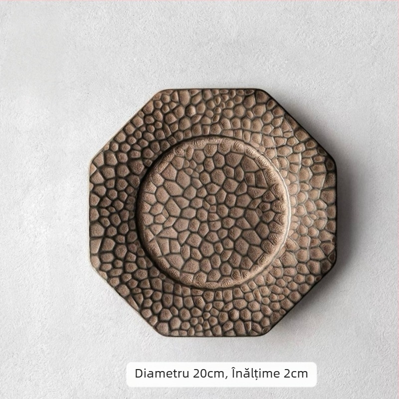 Set ceramic de masă Kaiseki japonez cu platou pentru sashimi și sushi, stil simplu, personalizare disponibilă (Material: ceramică; Origine: China continentală; Făcut manual: Nu; Personalizare: Disponibilă)