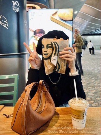 Geantă din piele naturală, în formă de pernă — piele de vită prim-strat, fermoar, primăvara 2023, buzunar intern pentru telefon