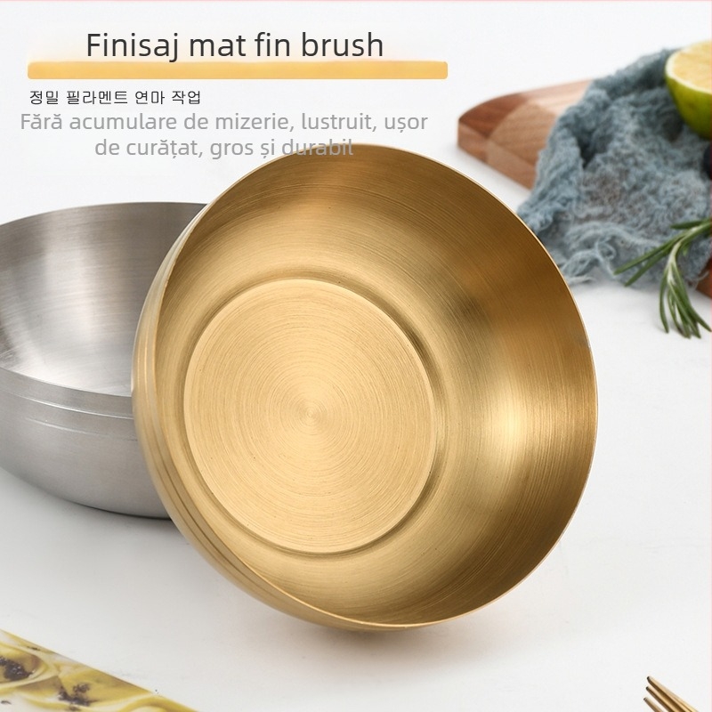 Vas din oțel inoxidabil, rotund, finisaj mat șlefuit, logo imprimat, personalizare disponibilă