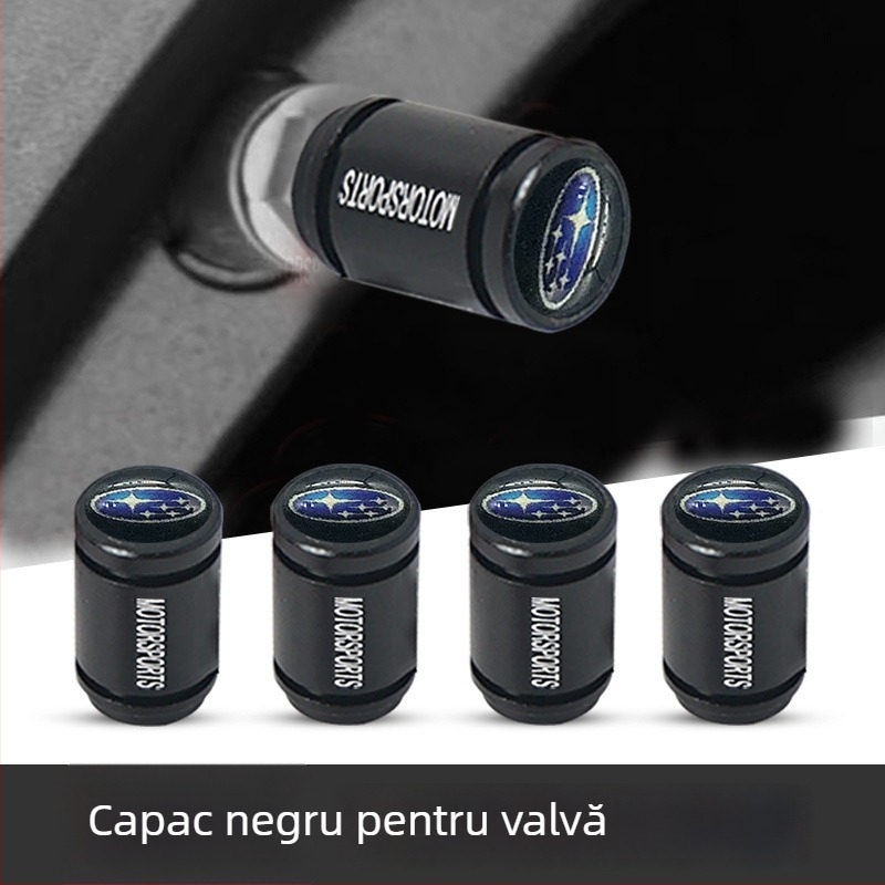 Cap de valve fără cameră, din aluminiu, cavitate mare a miezului, filet italian