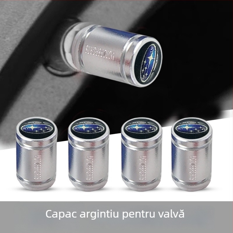 Cap de valve fără cameră, din aluminiu, cavitate mare a miezului, filet italian