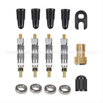 Adaptor ventile bicicletă de munte – cupru, cu filet, nucleu obișnuit