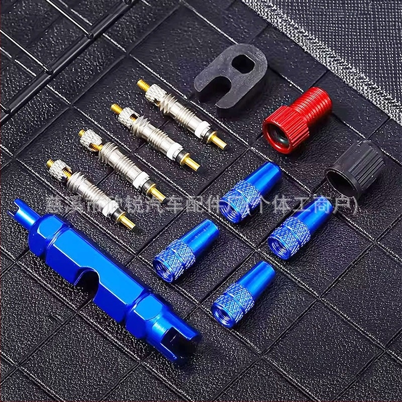 Adaptor ventile bicicletă de munte – cupru, cu filet, nucleu obișnuit