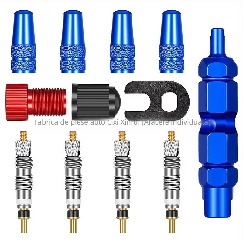 Adaptor ventile bicicletă de munte – cupru, cu filet, nucleu obișnuit