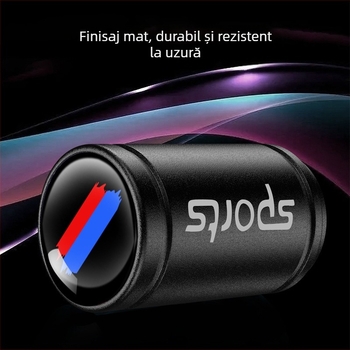 Capac Ventil Auto Yong xun Matt din Oțel Inoxidabil – Universal pentru toate seriile, Protecție la praf, Personalizabil