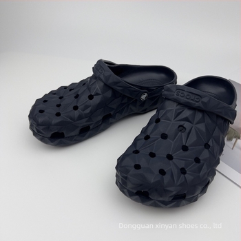 Sandale bărbați din EVA, respirante, impermeabile, antiderapante, talpă turnată prin injecție, partea superioară EVA, 1–3 cm înălțime toc, stil Leisure Crocs