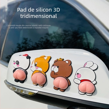 Bandă de protecție anti-coliziune pentru ușa mașinii, Caroyal, plastic, universală pentru toate modelele