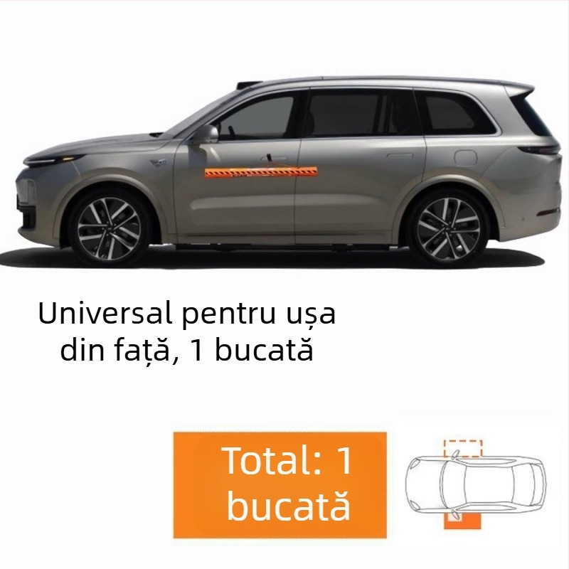 Bandă magnetică de protecție a ușii pentru automobil – protecție pentru panourile laterale, anti-zgârieturi și anti-coliziune, 85 cm