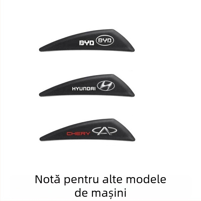 Protecție universală pentru colțul portierei automobilului, protecție împotriva zgârieturilor, PVC
