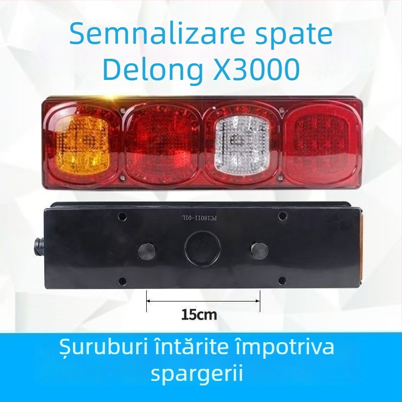 Lampa LED spate Shaanxi Delong X3000 — 24V, 10W, 50.000 ore durată de viață