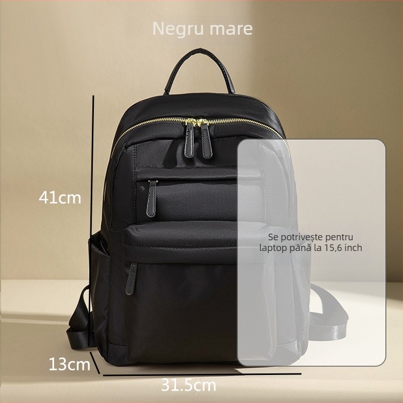 Rucsac Oxford pentru femei, pentru călătorii — capacitate mare, ușor, compartiment pentru laptop