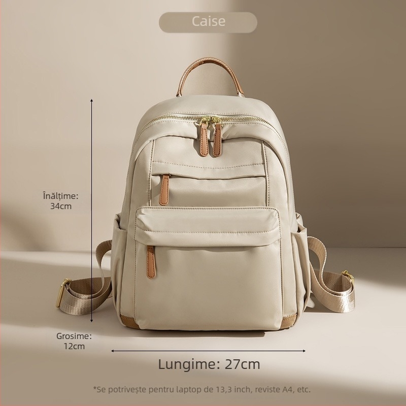 Rucsac Oxford pentru femei, pentru călătorii — capacitate mare, ușor, compartiment pentru laptop