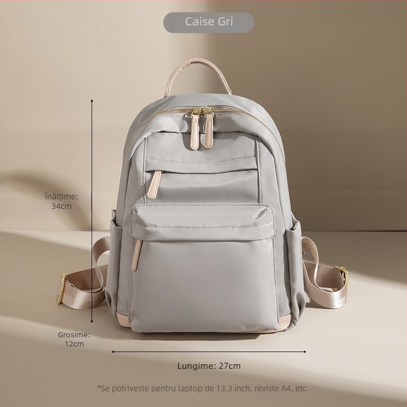 Rucsac Oxford pentru femei, pentru călătorii — capacitate mare, ușor, compartiment pentru laptop