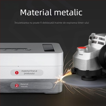 Cutie de blocare pentru telefonul mobil cu temporizator, Model Lb101, Tip: Lacăt de combinație, Material: Altul