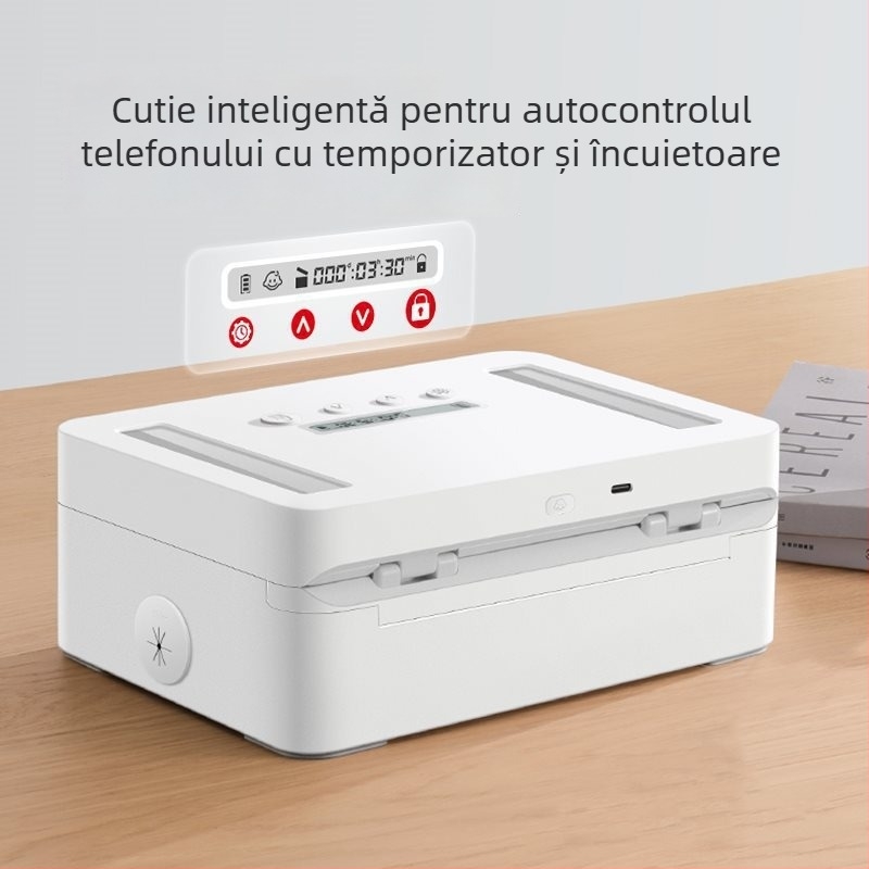 Cutie de blocare pentru telefonul mobil cu temporizator, Model Lb101, Tip: Lacăt de combinație, Material: Altul