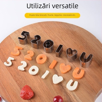 Formă de biscuiți Ollie pentru coacere, din oțel inoxidabil, formă neregulată