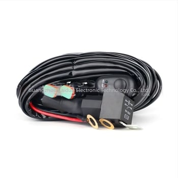 Set cablu întrerupător pentru bandă LED (300W, 12V, 6000K, 6000lm, viață 50000h)