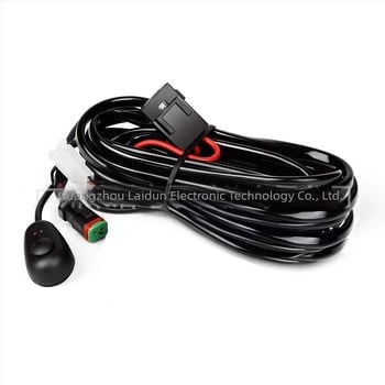 Set cablu întrerupător pentru bandă LED (300W, 12V, 6000K, 6000lm, viață 50000h)