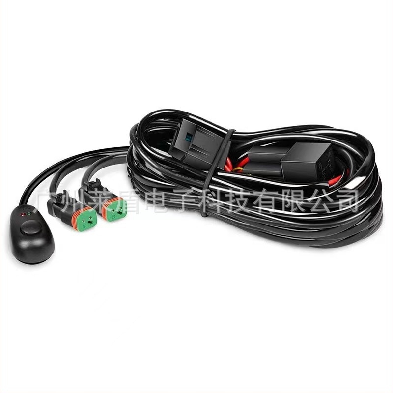 Set cablu întrerupător pentru bandă LED (300W, 12V, 6000K, 6000lm, viață 50000h)