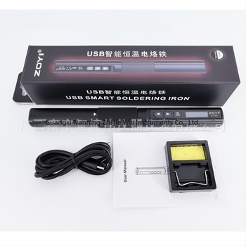 Pistol de lipit inteligent cu temperatură constantă, 96W — temperatură reglabilă, corp din aliaj de aluminiu