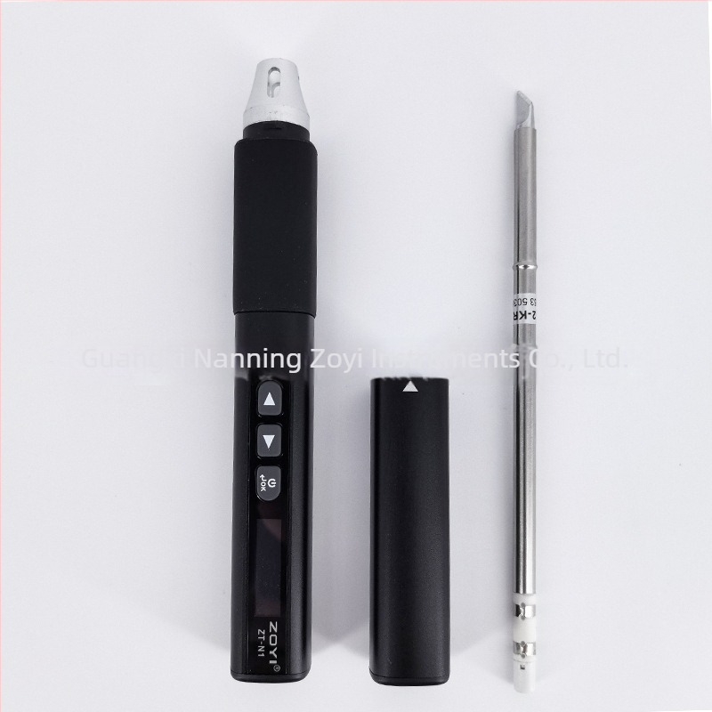 Pistol de lipit inteligent cu temperatură constantă, 96W — temperatură reglabilă, corp din aliaj de aluminiu