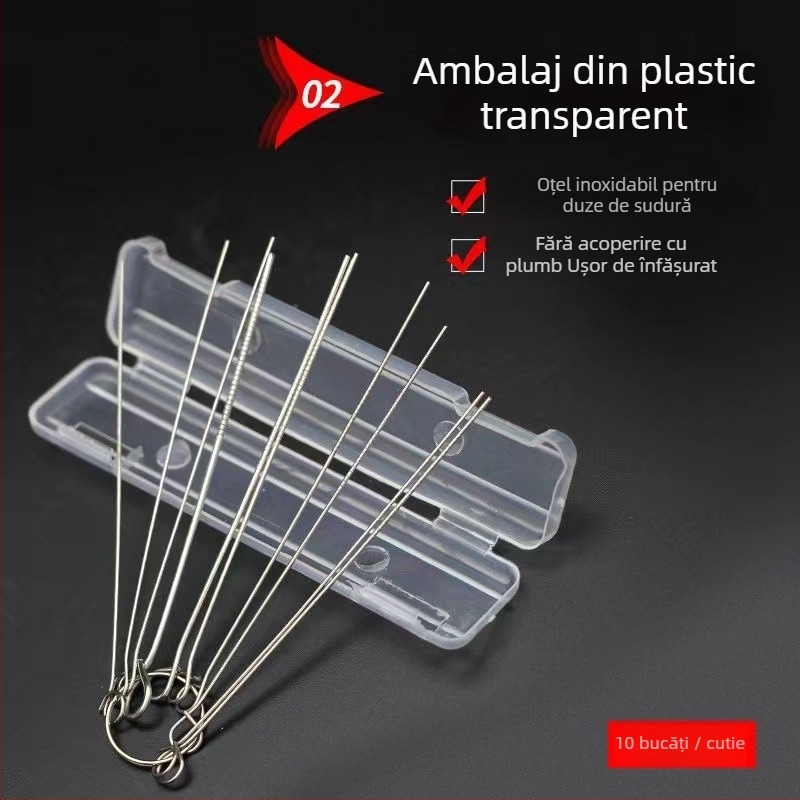 Set de accesorii pentru sudură și tăiere: duze de tăiere, fișiere cu ac, ace de tăiere, pistoale de tăiere, arzătoare