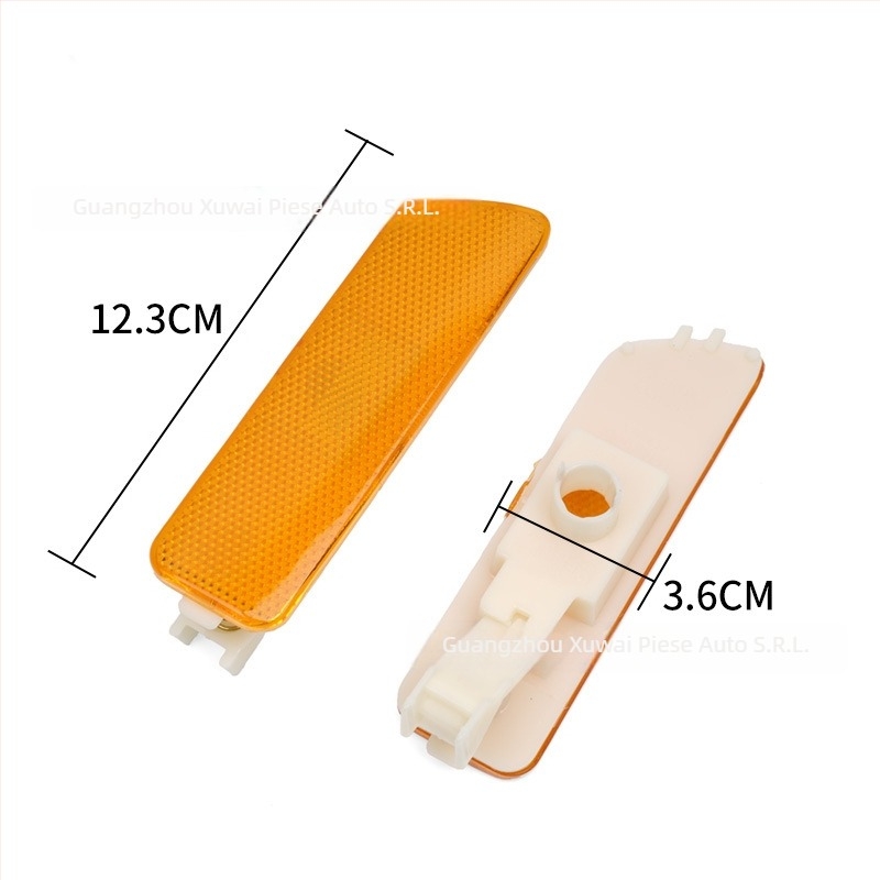 Lumină de semnalizare laterală a barei frontale pentru Volkswagen Golf 4 / Bora / Jetta MK4 (Material: ABS+AS; Putere: 55W; Tensiune: 12V; Sursă de lumină: halogen; Modele compatibile: Golf MK4, Bora, Jetta 4)