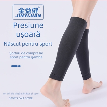 Set de compresie pentru protecție a gambei – protecții din nailon pentru partea inferioară a piciorului, pentru alergare și drumeții