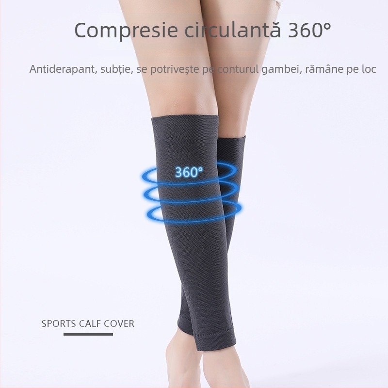 Set de compresie pentru protecție a gambei – protecții din nailon pentru partea inferioară a piciorului, pentru alergare și drumeții