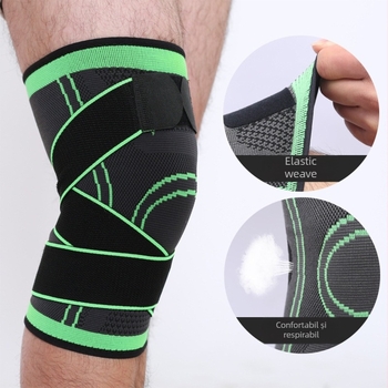 WOERAO Protecție pentru genunchi din Spandex, pentru adulți, badminton