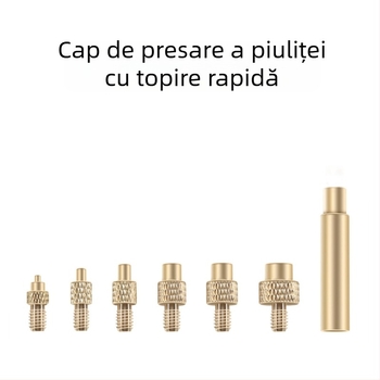 Mașină de implantare a piulițelor prin topire, model 936, piuliță din alamă, turnare prin injecție termică, imprimare DIY 3D din plastic