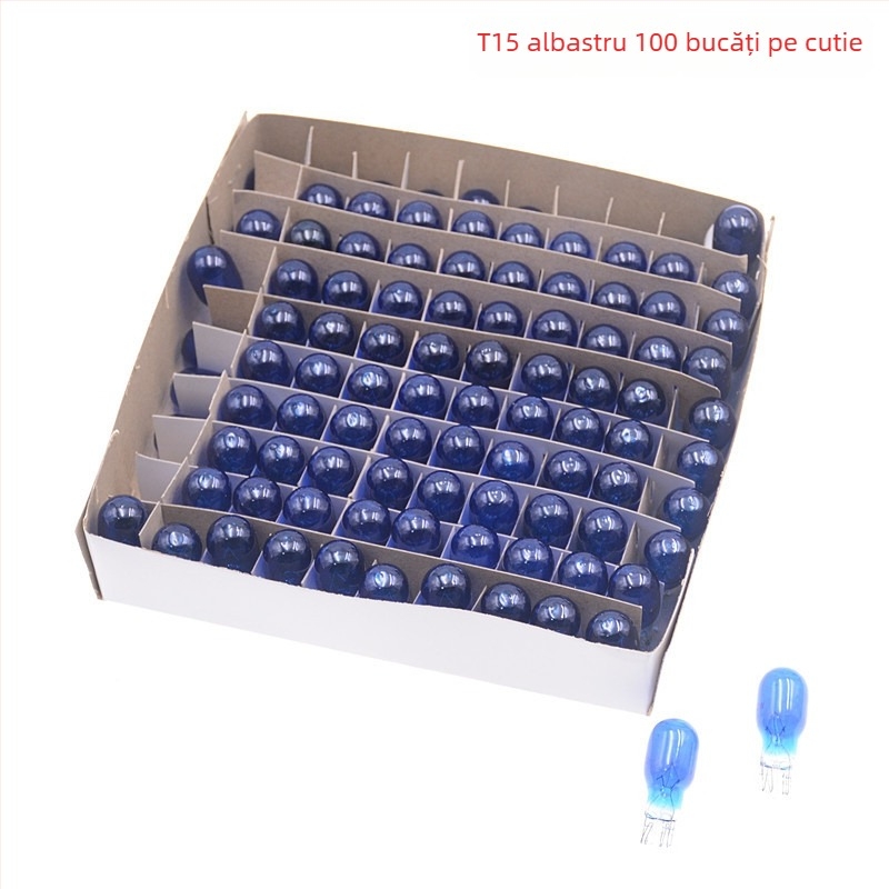 Lampa de instrumente pentru automobil T15, 12V, 21W, priză universală T15