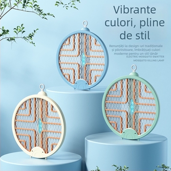 Omorâtor electric pliabil pentru țânțari, cu LED-uri, 4,2V, 2W, personalizare