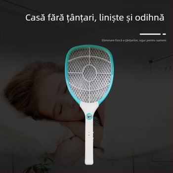 Electro-luptă pentru țânțari cu baterie încorporată și LED, acoperire 11–20 m², autonomie baterie 8–12 ore