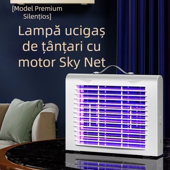 Lampă portabilă electrică pentru omorârea țânțarilor 2025 – montare pe perete, pentru interior/exterior, pentru locuințe, camin și spații comerciale mici