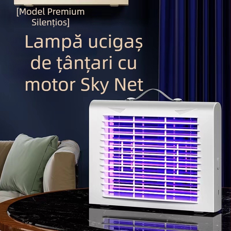 Lampă portabilă electrică pentru omorârea țânțarilor 2025 – montare pe perete, pentru interior/exterior, pentru locuințe, camin și spații comerciale mici